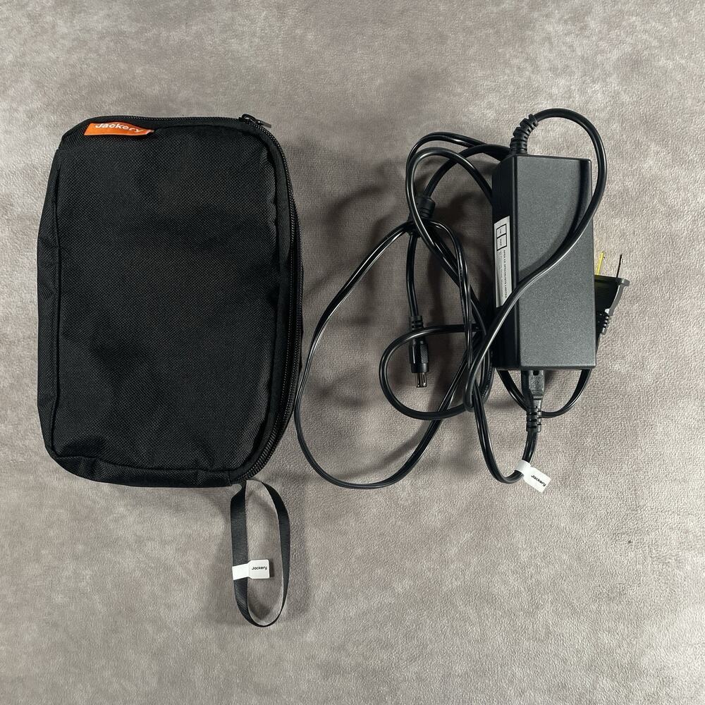Jackery Explorer 300 OEM AC Charger Power Adapter Replacement w Case Tested